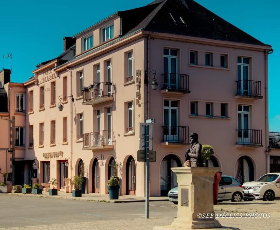 Hotel De Bretagne Dol Centre Ville - Hotel Et Restaurant Dol-de-Bretagne Exteriér fotografie