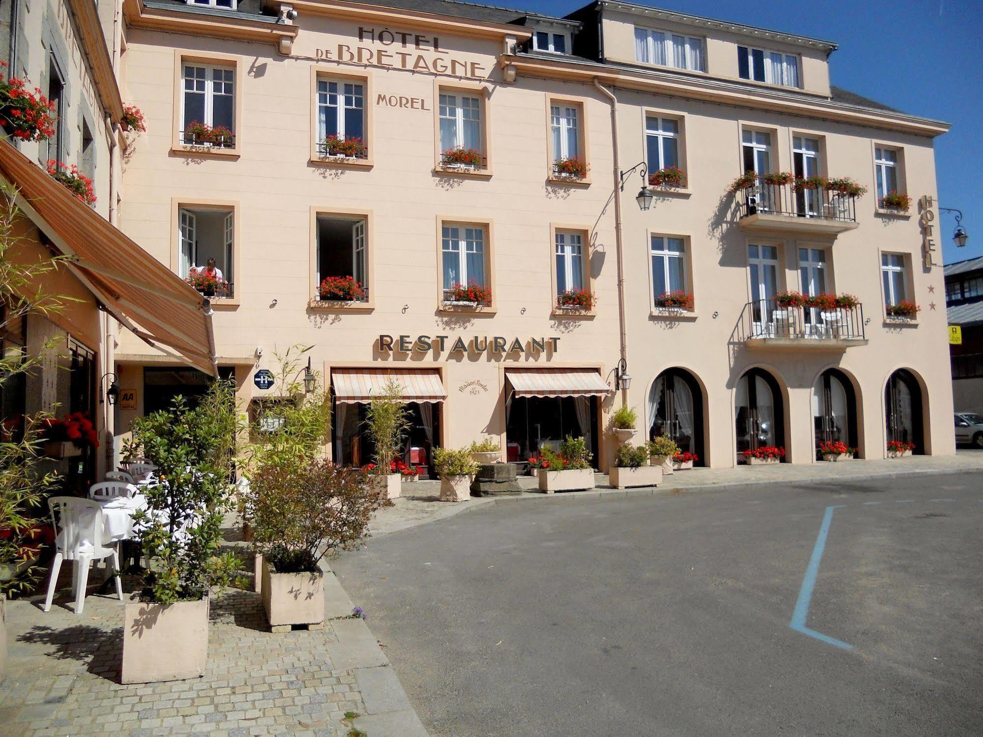 Hotel De Bretagne Dol Centre Ville - Hotel Et Restaurant Dol-de-Bretagne Exteriér fotografie