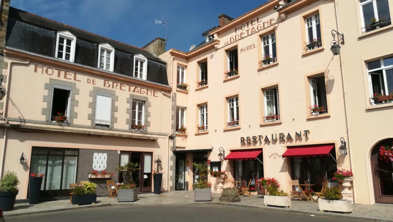 Hotel De Bretagne Dol Centre Ville - Hotel Et Restaurant Dol-de-Bretagne Exteriér fotografie